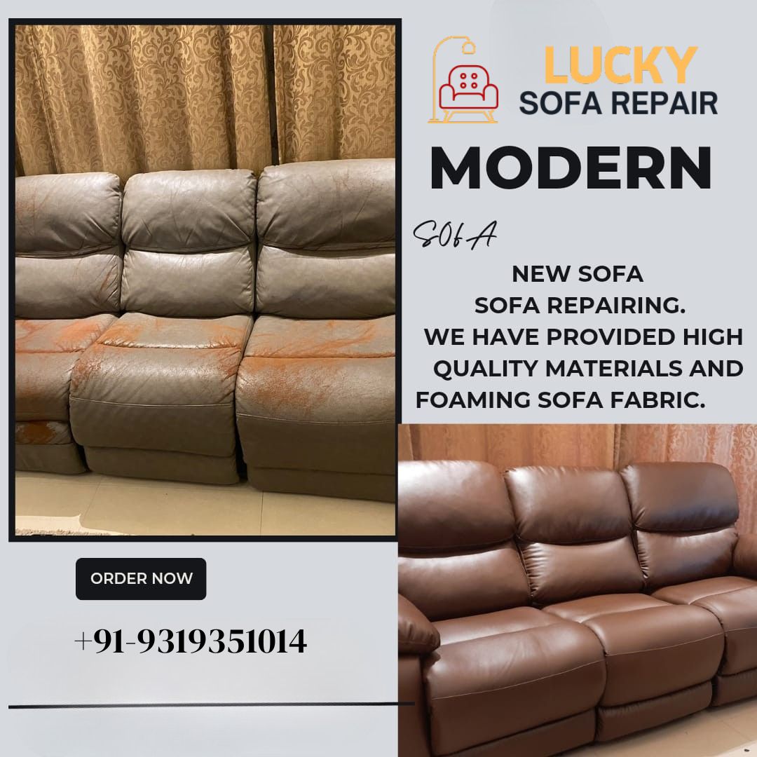 here sofa image is related our repair services